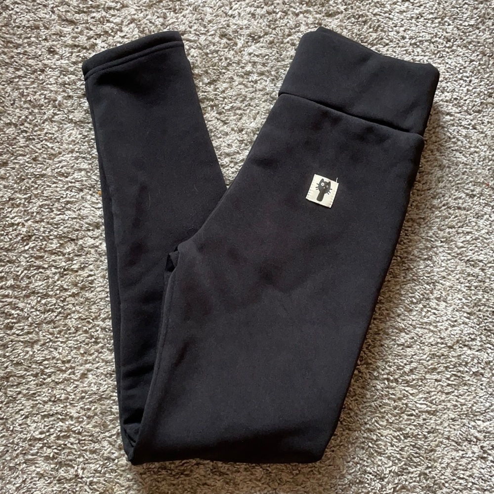 Thick fleece lined leggings